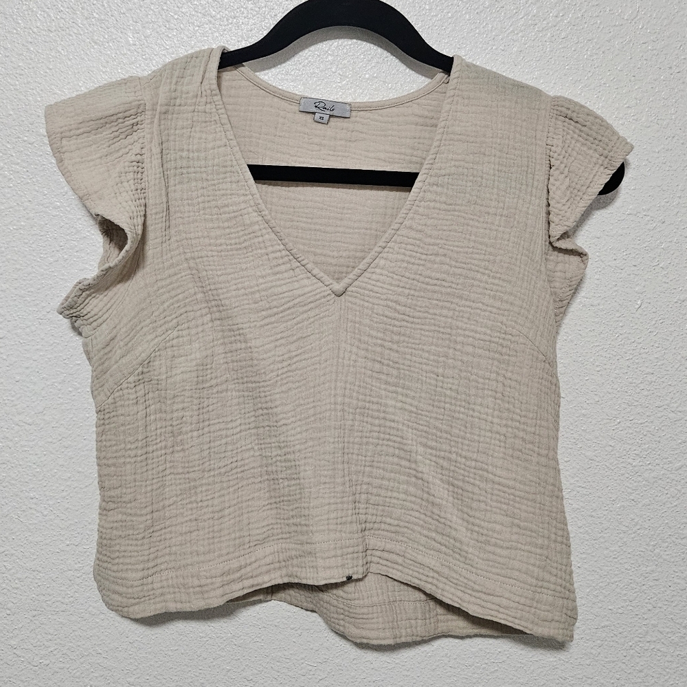 Rails 100% cotton cropped top size xs - Picture 1 of 11